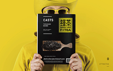 秦皇岛绯茶品牌设计